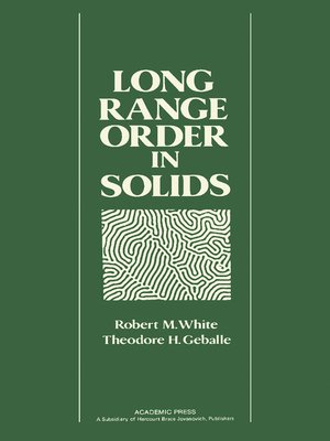 cover image of Long Range Order in Solids